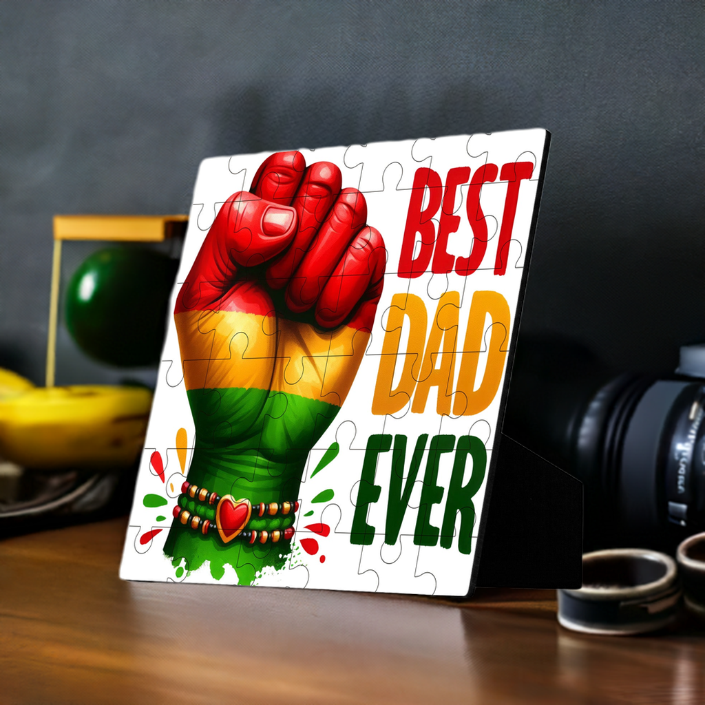 Best Dad Ever 36 Piece Puzzle Gift - Perfect for Father's Day