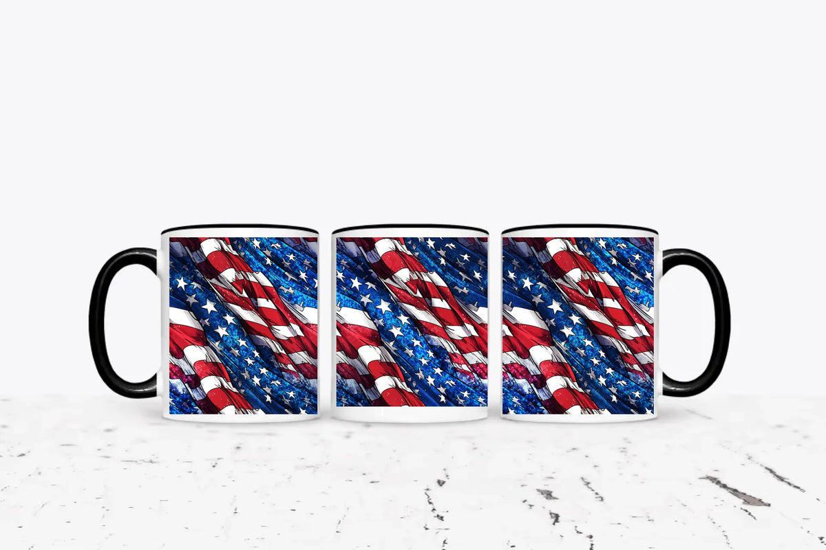 Custom Patriotic Mug Collection - 11-15 Ounce