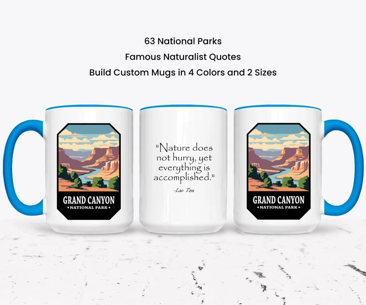 Customized Scenic National Parks Mug 11-15 Ounce