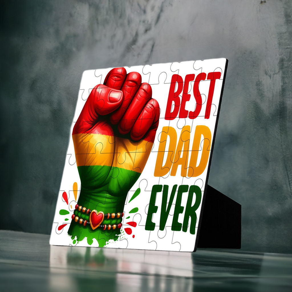 Best Dad Ever 36 Piece Puzzle Gift - Perfect for Father's Day