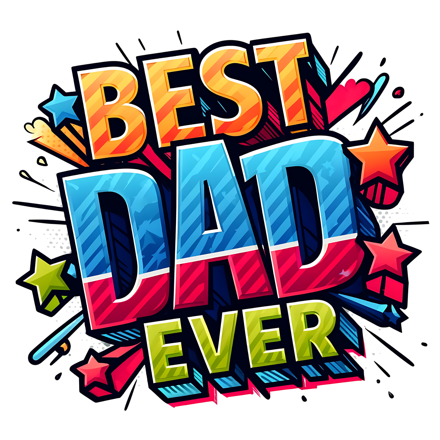 Best Dad Ever Design 2 36 Piece Puzzle Gift - Perfect for Father's Day