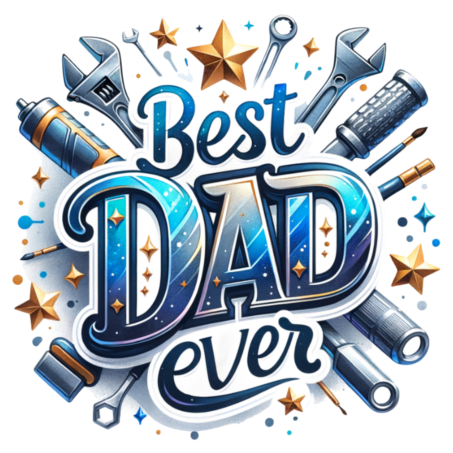 Best Dad Ever Design 3 36 Piece Puzzle Gift - Perfect for Father's Day