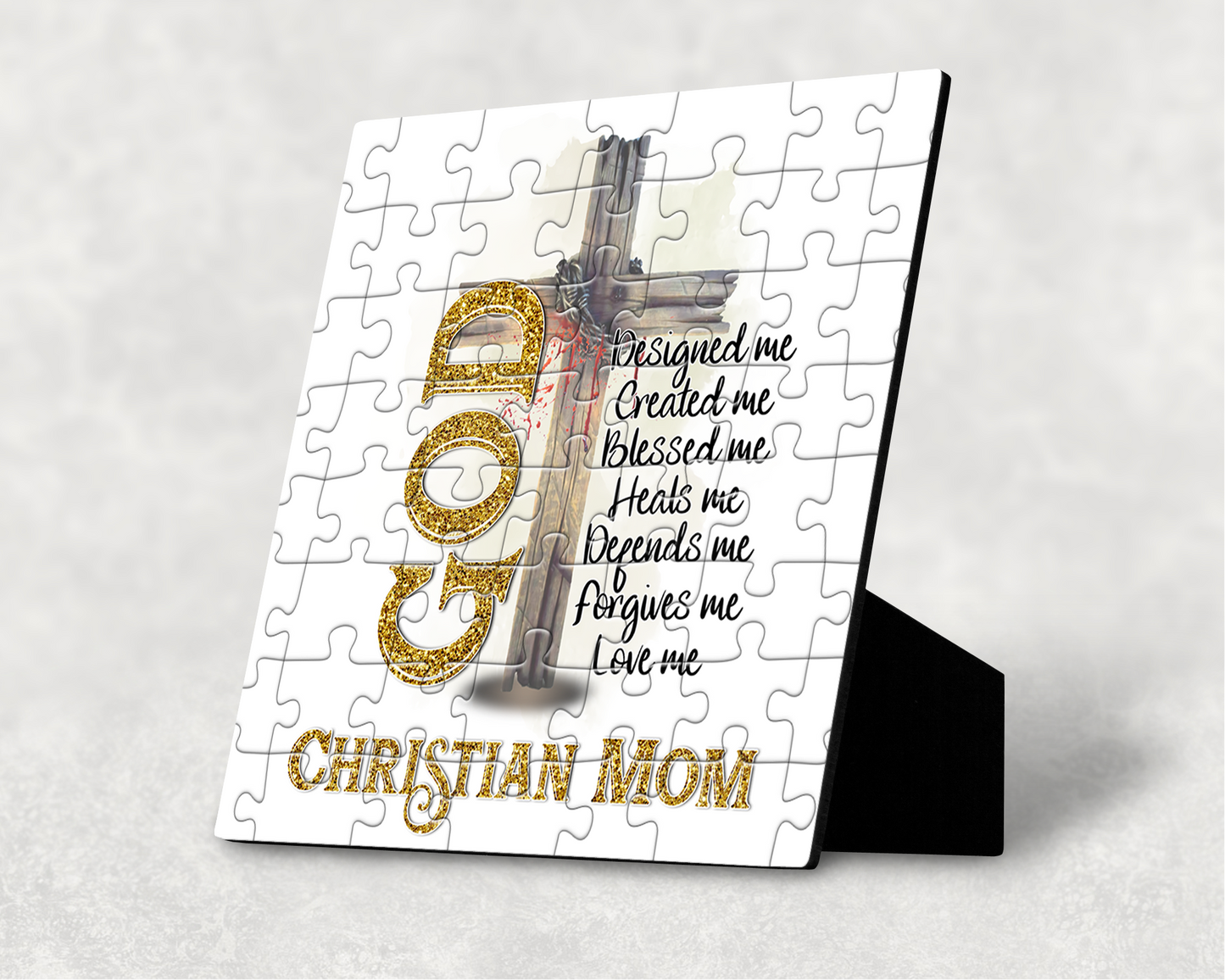 36 Piece Custom Puzzle Christian Mom Design