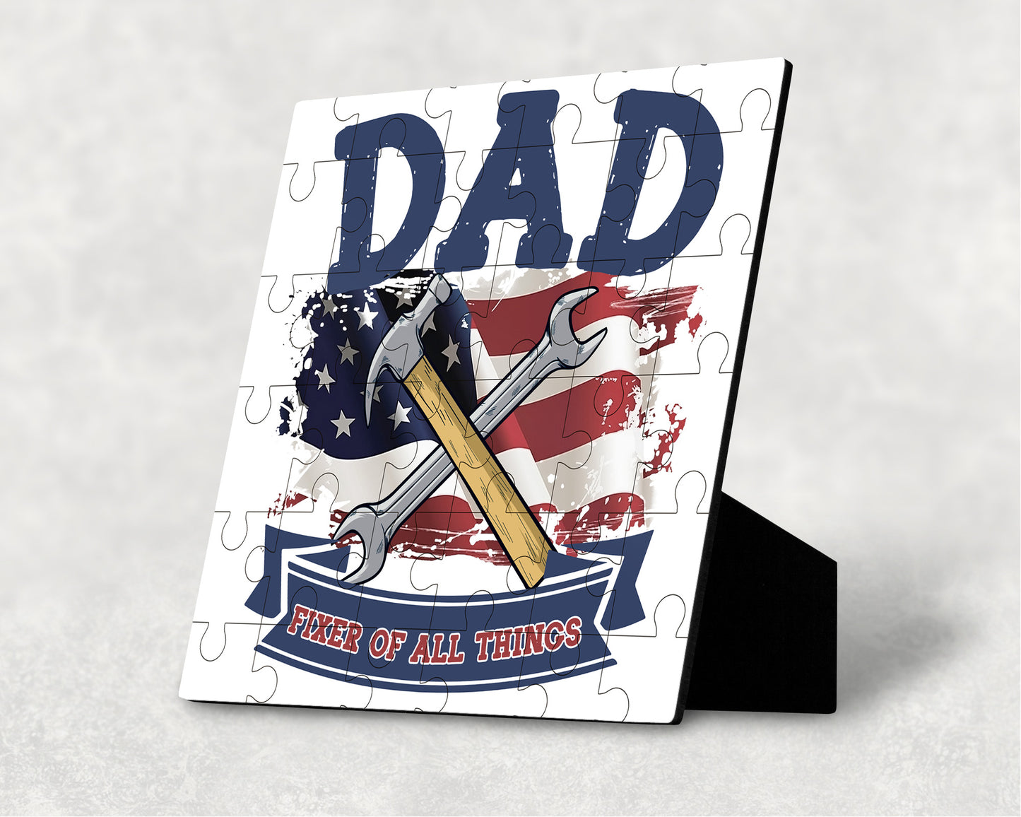 Dad Fixer of All Things 36 Piece Puzzle Gift - Perfect for Father's Day
