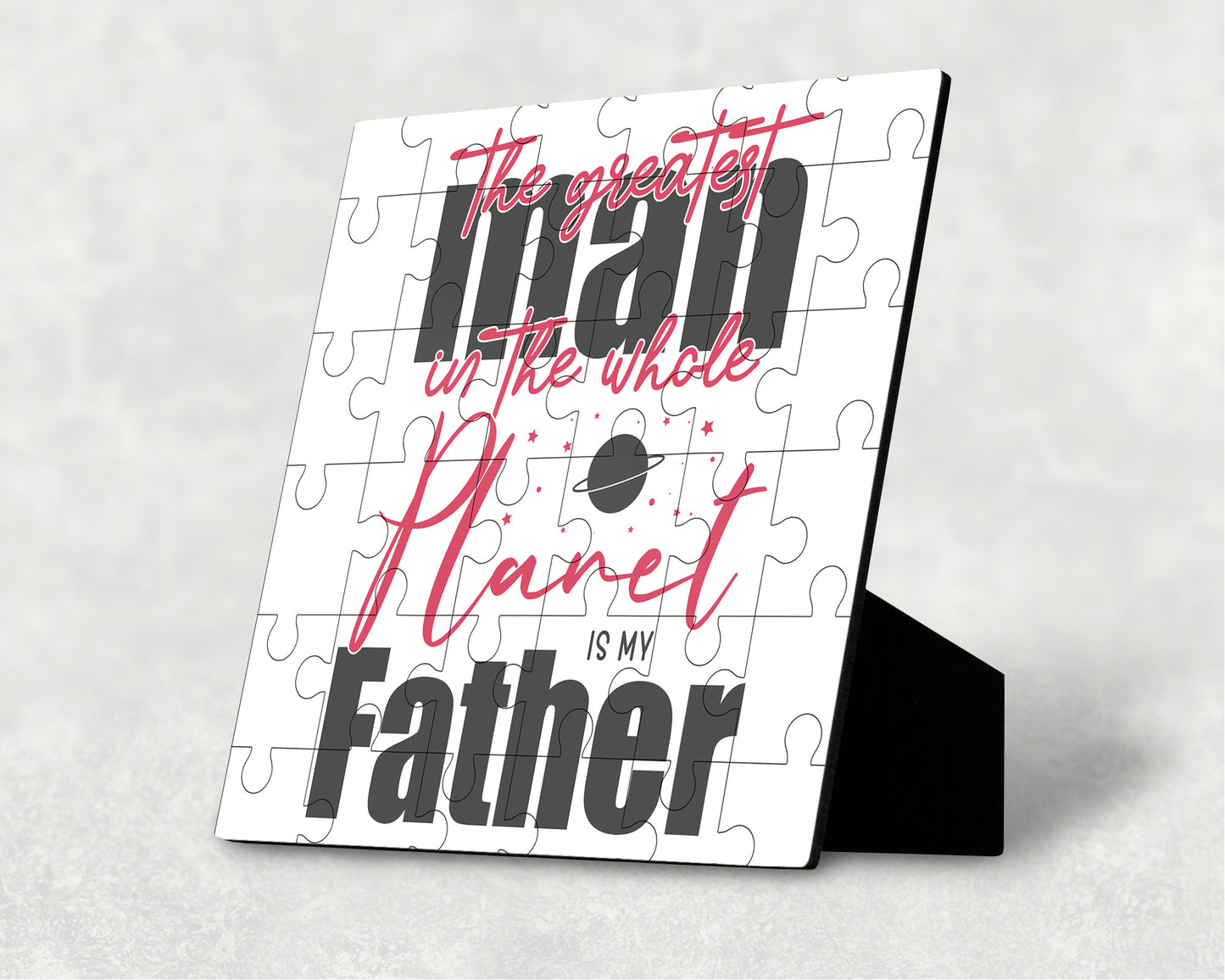 Greatest Man 36 Piece Puzzle Gift - Perfect for Father's Day