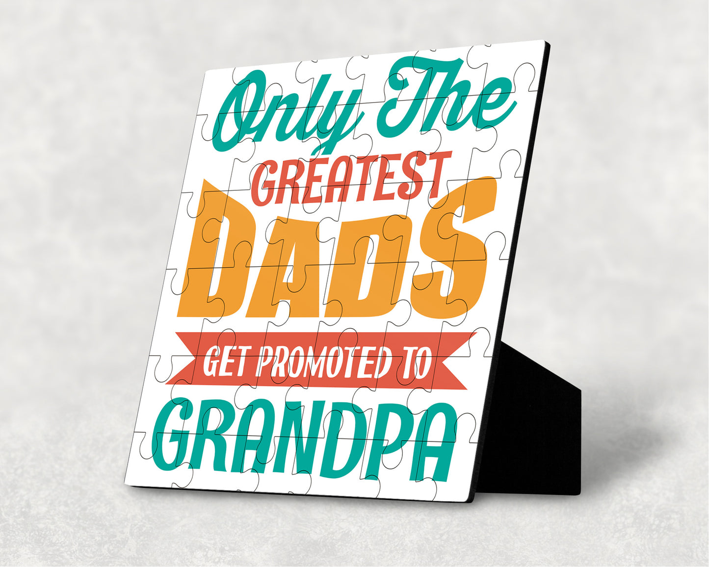World's Greatest Dad Version 2 36 Piece Puzzle Gift