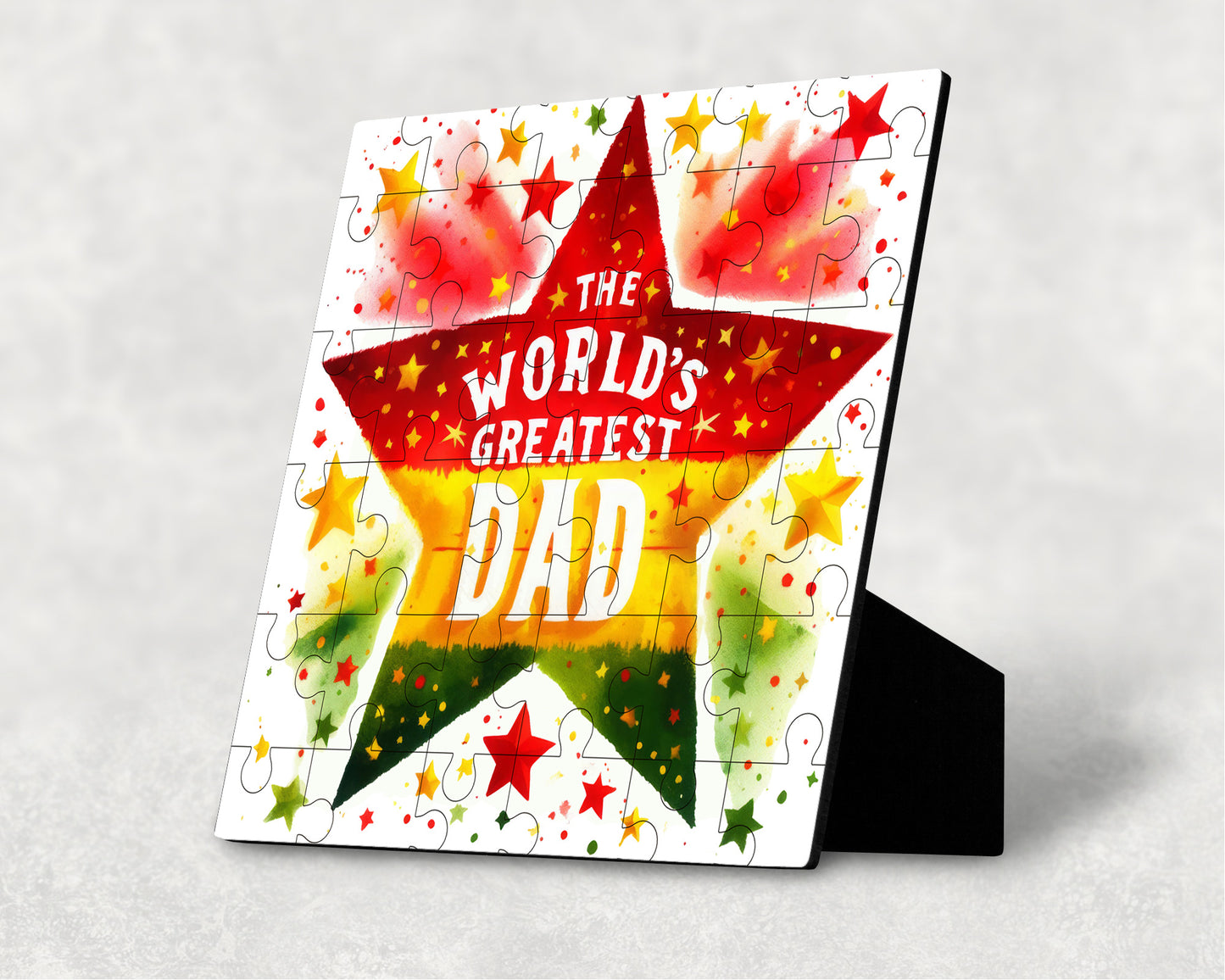World's Greatest Dad Version 3 36 Piece Puzzle Gift